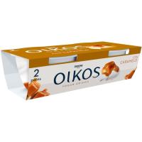 Yogur griego de caramelo OIKOS, pack 2x110 g