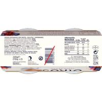 Iogurt grec sabor pastís de nabius OIKOS, pack 2x110 g