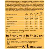 Cono de vainilla CORNETTO, 6 uds, caja 360 g