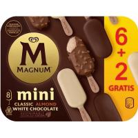 Bombón mini clásico-almend.-blanco MAGNUN, 6+2 uds., caja 447 g