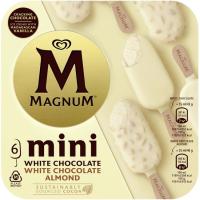 Bombón mini blanco mix MAGNUM, 6 uds, caja 267 g