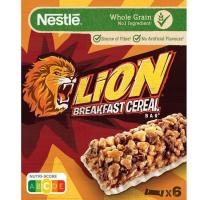 Barritas de cereales NESTLÉ Lion, caja 150 g