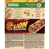 Barritas de cereales NESTLÉ Lion, caja 150 g