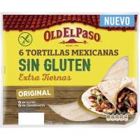 Torteta sense gluten OLD EL PASO, paquet 216 g