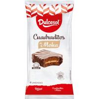 Quadrats de moka DULCESOL, 3 uds, paquet 171 g