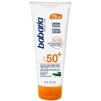 Crema facial solar SPF50+ BABARIA, tub 75 ml