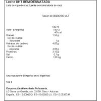 Llet semidesnatada ASTURIANA, ampolla 1,5 litres