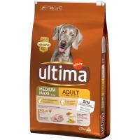 Aliment de pollastre-arròs per a gos adult ULTIMA, sac 7,5 kg