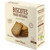 Biscotes de trigo integral VERITAS, caja 300 g