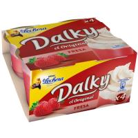 Dalky sabor fresa-nata LA LECHERA, pack 4x100 g