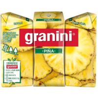 Nèctar de pinya GRANINI, pack 3x20 cl