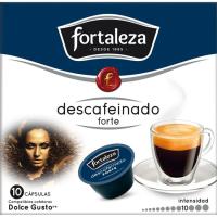 Cafè descafeïnat forte CDG FORTALEZA, caixa 10 monodosis