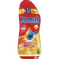 Lavavajillas máquina gel vinagre SOMAT, botella 35 dosis