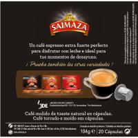 Cafè extrafuerte SAIMAZA, caixa 20 monodosis