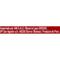 Pimiento del piquillo entero picante EROSKI, frasco 225 g