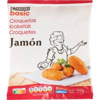 Croquetes de pernil EROSKI basic, bossa 500 g