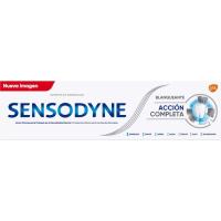 Dentífrico acción completa blanqueante SENSODYNE, tubo 75 ml