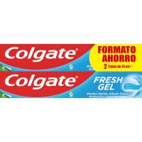 Dentifrici gel blau COLGATE, pack 2x75 ml