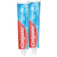 Dentífrico gel azul COLGATE, pack 2x75 ml