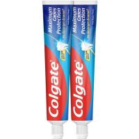 Dentifrici protecció càries COLGATE, pack 2x75 ml