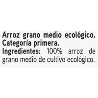 Arròs ecològic rodó EROSKI BIO, paquet 500 g