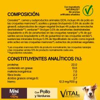 Aliment de pollastre-verd. gos mini adult PEDIGREE, sac 1,4 kg