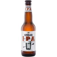 Cervesa IPA AMBAR, botellín 33 cl