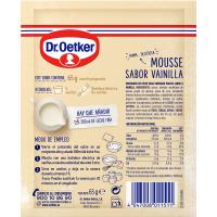 Mousse de vainilla DR.OETKER, caja 65 g