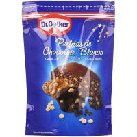 Perlitas de chocolate blanco DR. OETKER, bolsa 100 g
