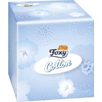 Pañuelo facial cotton FOXY, caja 60 uds