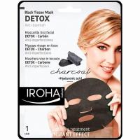 Màscara tissú detox de carbó IROHA, pack 1 u