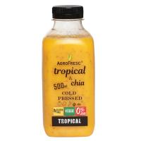 Zumo tropical chia AGROFRESC, botella 500ml