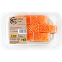 Filets de salmó EROSKI Natur GGN, safata 300 g