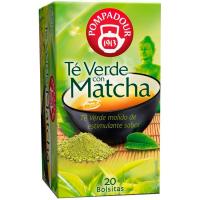 Té verde matcha POMPADOUR, caja 20 sobres