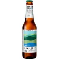 Cerveza Ipa COMPLOT, botellín 33 cl