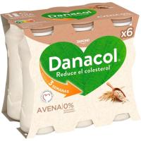 Danacol para beber de avena DANONE, pack 6x100 g