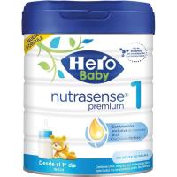Leche en polvo HERO Baby Nutrasense Premium 1, lata 800 g