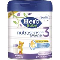 Leche en polvo HERO  BABY NUTRASENSE 3, lata 800 g