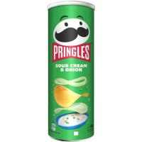 Aperitiu sourcream PRINGLES, tub 165 g