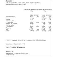 Quallada DANONE, pack 2x135 g