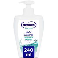 Sabó líquid de mans classic NENUCO, dosificador 240 ml