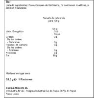 Sal MALDON, molinillo 55 g