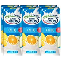 Lacto suc Carib DON SIMON, pack 6x200 ml