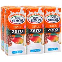 Lacto suc Tropical DON SIMON, pack 6x200 ml