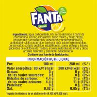 Refresco de limón con gas FANTA, botella 1,25 litros