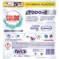 Detergent gel en càpsules nenuco CLON, bossa 22 dosi