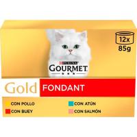Aliment gat fondant mix mp Gourmet Gold, pack 12x85 g