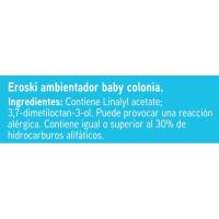 Ambientador pur colònia EROSKI, spray 335 ml