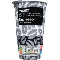 Cafè espresso EROSKI, got 250 ml