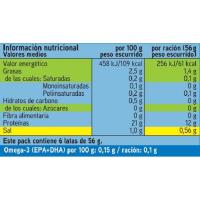 Tonyina clara al natural EROSKI, pack 6x56 g